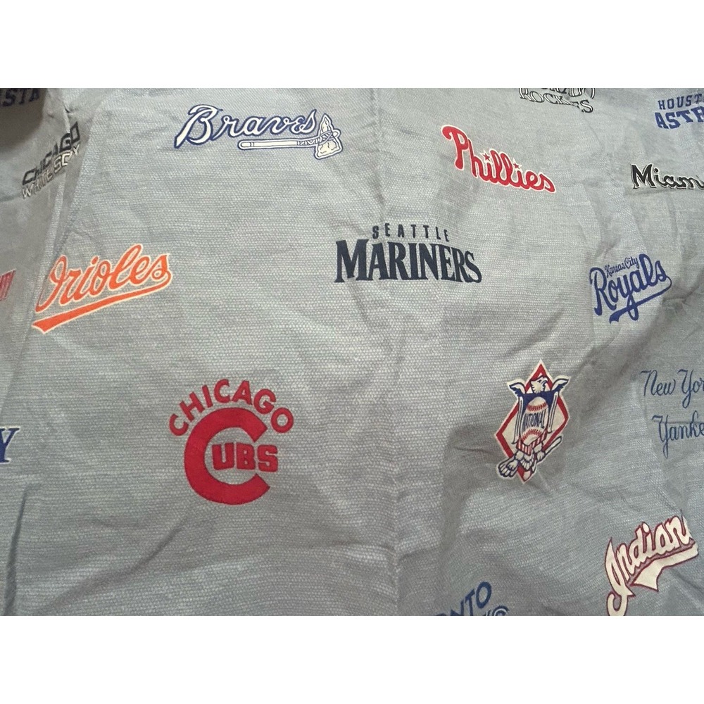 Pottery Barn Teen National League Baseball Team Logos Organic Cotton Pillowcases